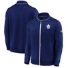 Fanatics Branded Blue Toronto Maple Leafs Authentic Pro Locker Room Full-zip Jacket In Blue