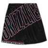 MITCHELL & NESS MITCHELL & NESS BLACK MEMPHIS GRIZZLIES BIG & TALL HARDWOOD CLASSICS BIG FACE 2.0 SHORTS