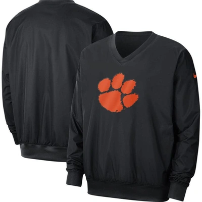 Nike Men's Black Clemson Tigers Stadium Pullover Windbreaker