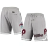 Pro Standard Men's Gray Philadelphia Phillies Team Shorts In Gray