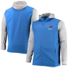 Dunbrooke Men's  Royal And Gray Buffalo Bills Big And Tall Alpha Full-zip Hoodie Jacket In Royal