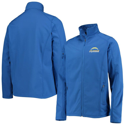 Dunbrooke Men's  Royal Los Angeles Chargers Big And Tall Sonoma Softshell Full-zip Jacket