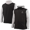 Dunbrooke Men's  Black And Gray New Orleans Saints Big And Tall Alpha Full-zip Hoodie Jacket In Black
