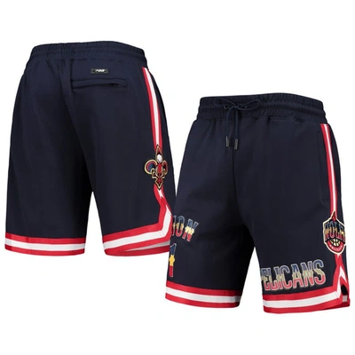 Pro Standard Men's Zion Williamson Navy New Orleans Pelicans Team Logo Player Shorts