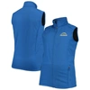 Dunbrooke Men's  Royal Los Angeles Chargers Big And Tall Archer Softshell Full-zip Vest In Royal