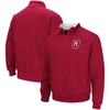 Colosseum Men's  Crimson Harvard Crimson Tortugas Team Logo Quarter-zip Jacket In Crimson