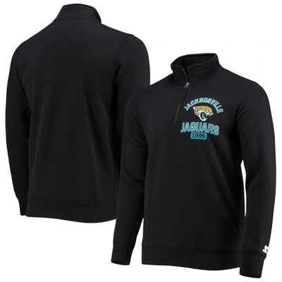 Starter Black Jacksonville Jaguars Heisman Quarter-zip Jacket