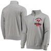 Starter Men's  Heather Gray Tampa Bay Buccaneers Heisman Quarter-zip Jacket In Heather Gray