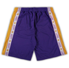 Fanatics Men's  Branded Purple, Gold Los Angeles Lakers Big And Tall Tape Mesh Shorts In Purple