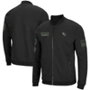 COLOSSEUM COLOSSEUM BLACK ILLINOIS STATE REDBIRDS OHT MILITARY APPRECIATION HIGH-SPEED BOMBER FULL-ZIP JACKET