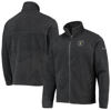 Columbia Charcoal Milwaukee Brewers Full-zip Flanker Jacket In Charcoal