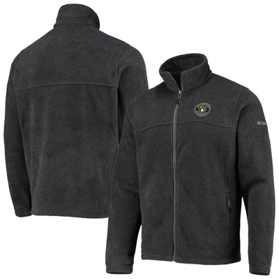 Columbia Charcoal Milwaukee Brewers Full-zip Flanker Jacket