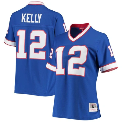 Mitchell & Ness Jim Kelly Royal Buffalo Bills 1990 Legacy Replica Jersey