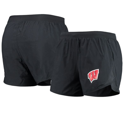 Under Armour Black Wisconsin Badgers Fly By Run 2.0 Performance Shorts