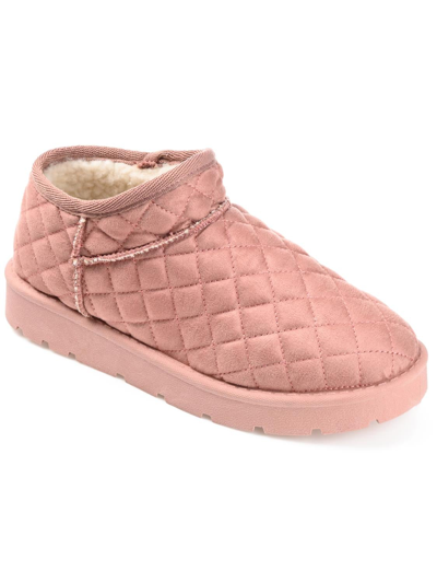 Journee Collection Women's Tazara Slipper Booties In Pink