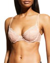 Natori Double Time Contour Underwire Bra In Mahogany Rose Ca