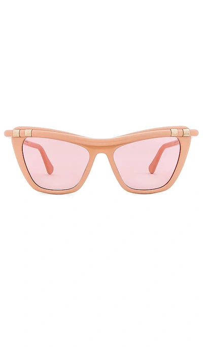Zimmermann Stellify Acetate Cat-eye Sunglasses In Blush