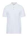 Alpha Studio Polo Shirts In White