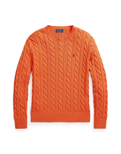 Polo Ralph Lauren Sweaters In Orange