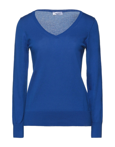 Gran Sasso Sweaters In Bright Blue