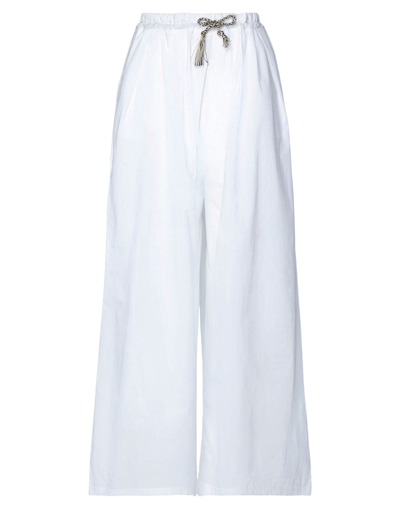 Roberto Collina Pants In White