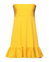Iu Rita Mennoia Short Dresses In Yellow