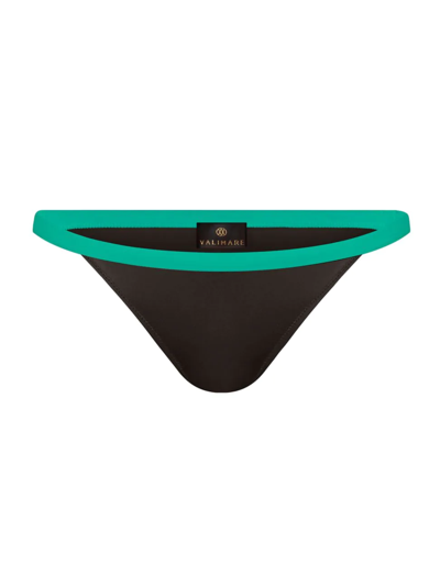 Valimare St. Barths Colorblock Bikini Bottoms In Black