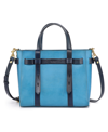 Old Trend Women's Genuine Leather Westland Minit Tote Bag In Turquoise