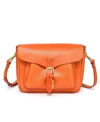 Old Trend Women's Genuine Leather Isla Crossbody Bag In Orange