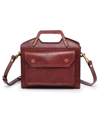 Old Trend Women's Genuine Leather Basswood Mini Tote Bag In Brown
