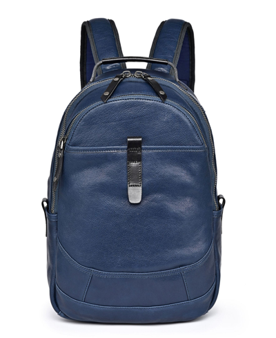 Old Trend Women's Genuine Leather Sun-wing Backpack In Navy
