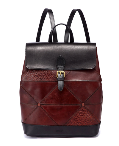 Old Trend Women's Genuine Leather Prism Backpack In Brown