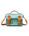 Old Trend Women's Genuine Leather Aster Mini Satchel In Aqua