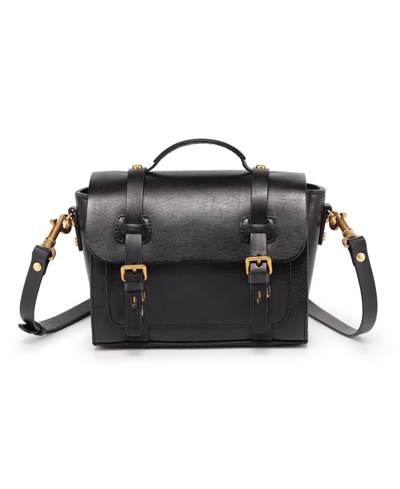 Old Trend Women's Genuine Leather Alder Mini Satchel Bag In Black