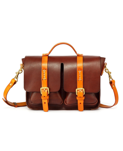 Old Trend Women's Genuine Leather Speedwell Satchel In Brown