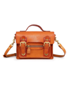 Old Trend Women's Genuine Leather Aster Mini Satchel In Camel