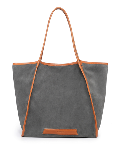 Old Trend Women's Genuine Leather Pine Hill Tote Bag In Gray