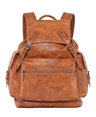Old Trend Women's Genuine Leather Bryan Backpack In Tan