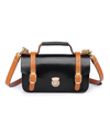 Old Trend Women's Genuine Leather Snapper Crossbody In Black