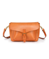 Old Trend Women's Genuine Leather Isla Crossbody Bag In Camel