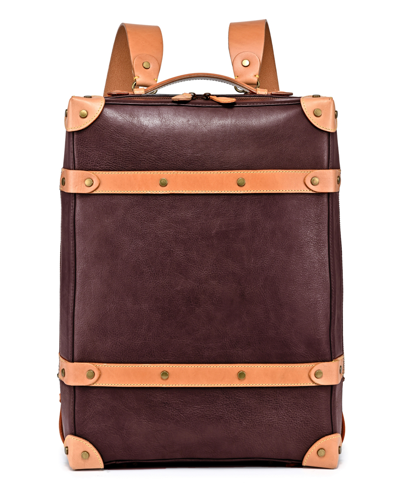 Old Trend Women's Genuine Leather Speedwell Trunk Backpack In Brown