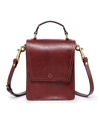 Old Trend Women's Genuine Leather Basswood Crossbody Bag In Brown