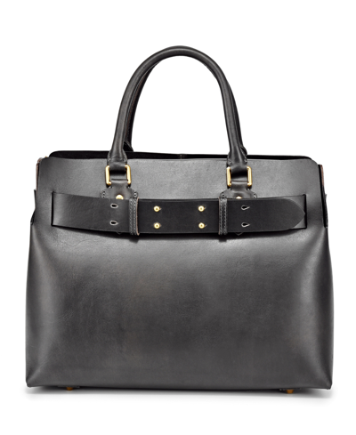 Old Trend Women's Genuine Leather Westland Tote Bag In Slate