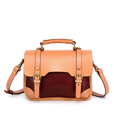 Old Trend Women's Genuine Leather Alder Mini Satchel Bag In Brown