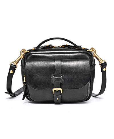 Old Trend Women's Genuine Leather Focus Cross Body Bag In Black