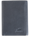 Mancini Men's Bellagio Collection Trifold Wallet In Gray