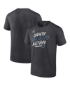 Fanatics Men's  Heather Charcoal New England Patriots 2021 Nfl Playoffs Bound Lights Action T-shirt In Heathered Charcoal