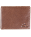 Mancini Men's Bellagio Collection Bifold Wallet In Brown