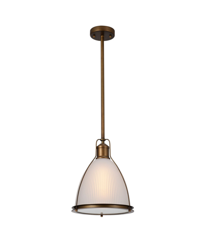 Home Accessories Elwell 11" 1-light Indoor Pendant Lamp With Light Kit In Bronze