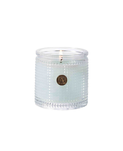 Aromatique Cotton Ginseng Textured Candle In Baby Blue